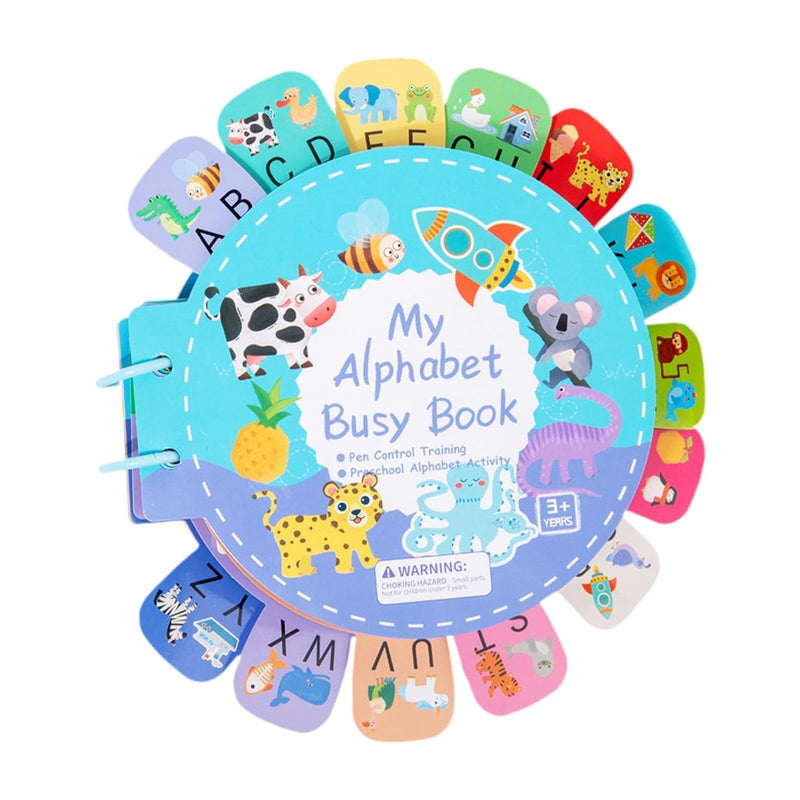 My Alphabet Busy Book for Kids